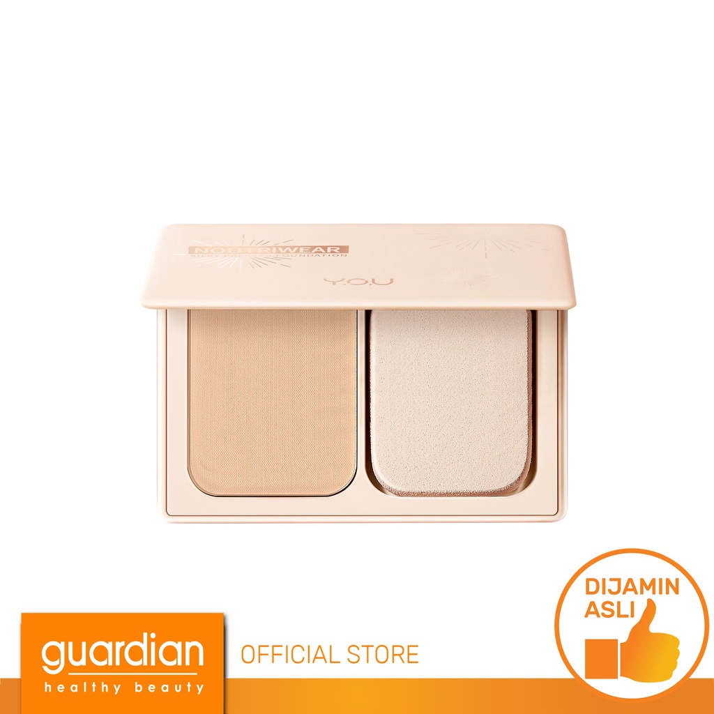 Y.O.U NoutriWear+ Silky Pressed Foundation - W805 Yellow Beige
