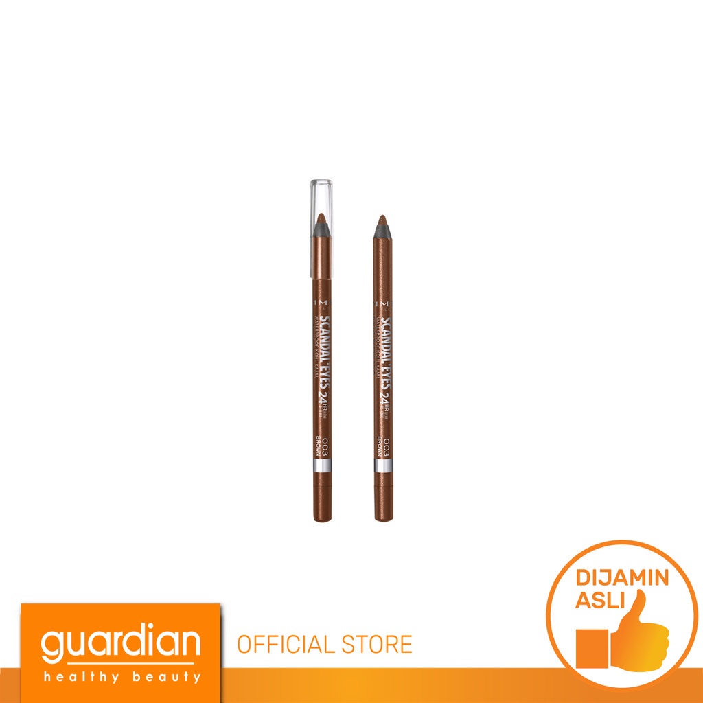 RIMMEL Scandal Eyes Waterproof Kohl Kajal- 003 Brown