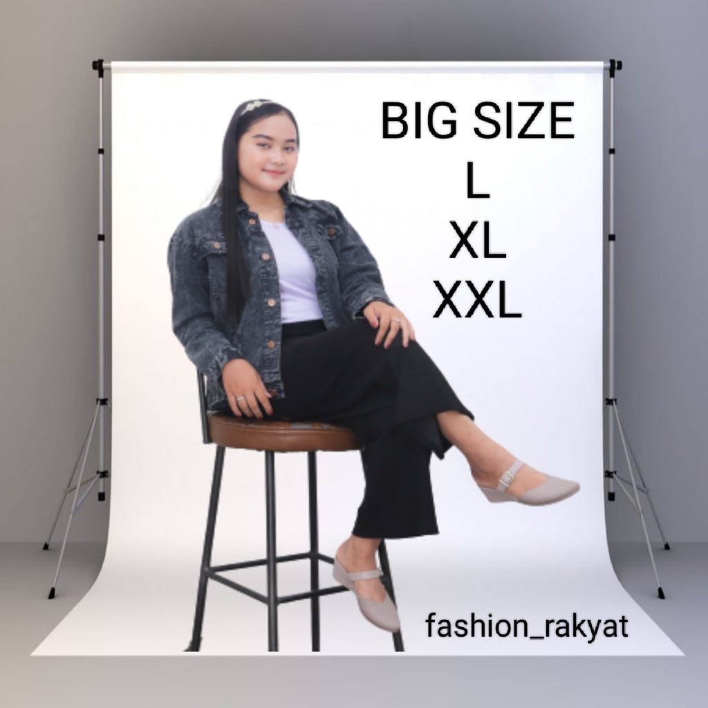 Promo 99 jaket jeans biondi wanita // jaket wanita biondi jaket kekinian // jaket jumbo XXL