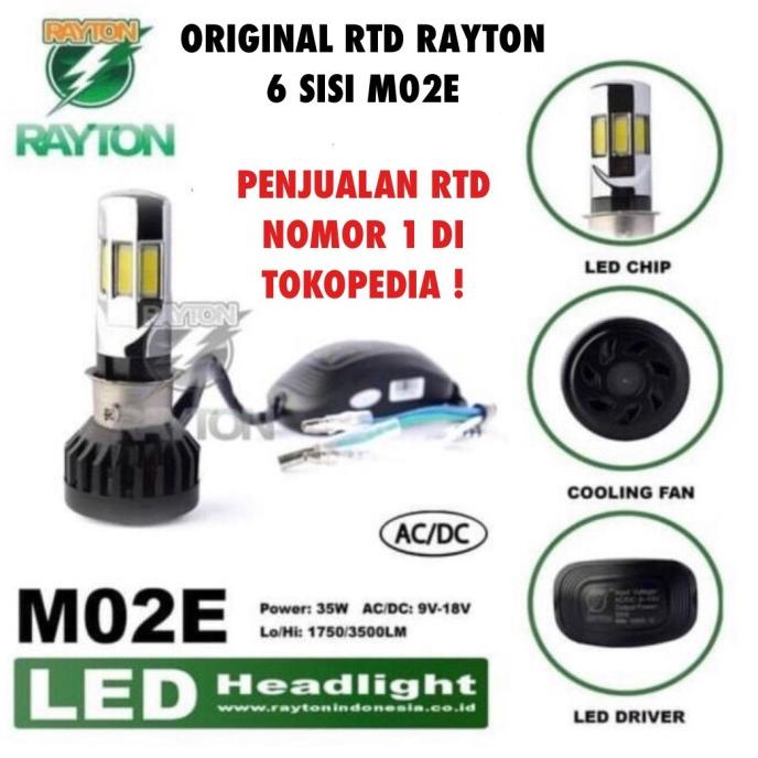 lampu led motor 6 sisi RTD