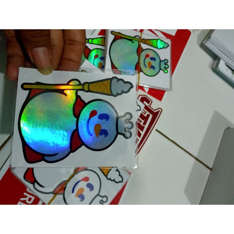 STIKER BADUT MIXUE