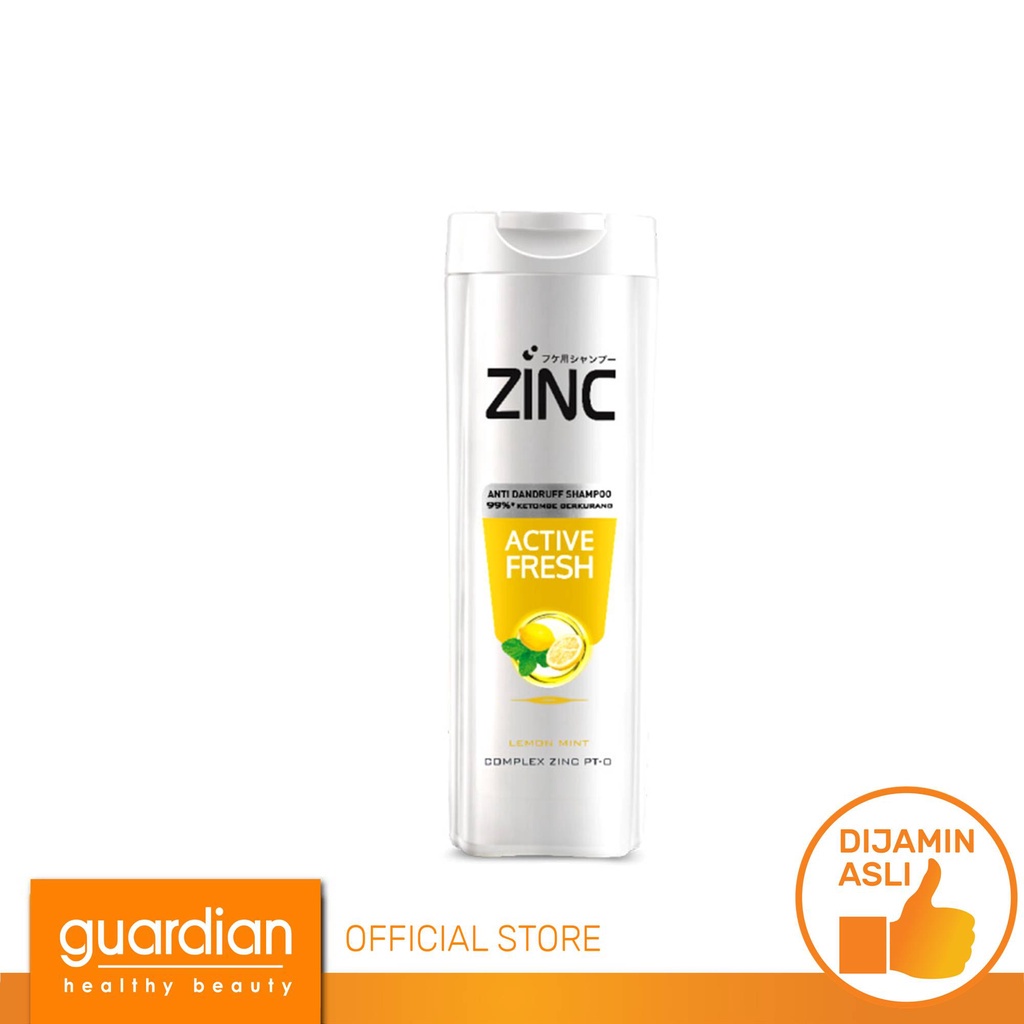 ZINC Shampoo Active Fresh Lemon Mint 170ml