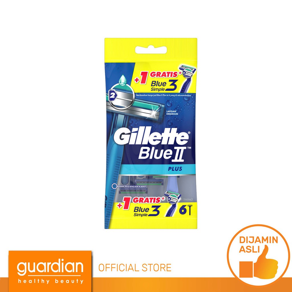 GILLETTE Blue2 Plus 5+1S