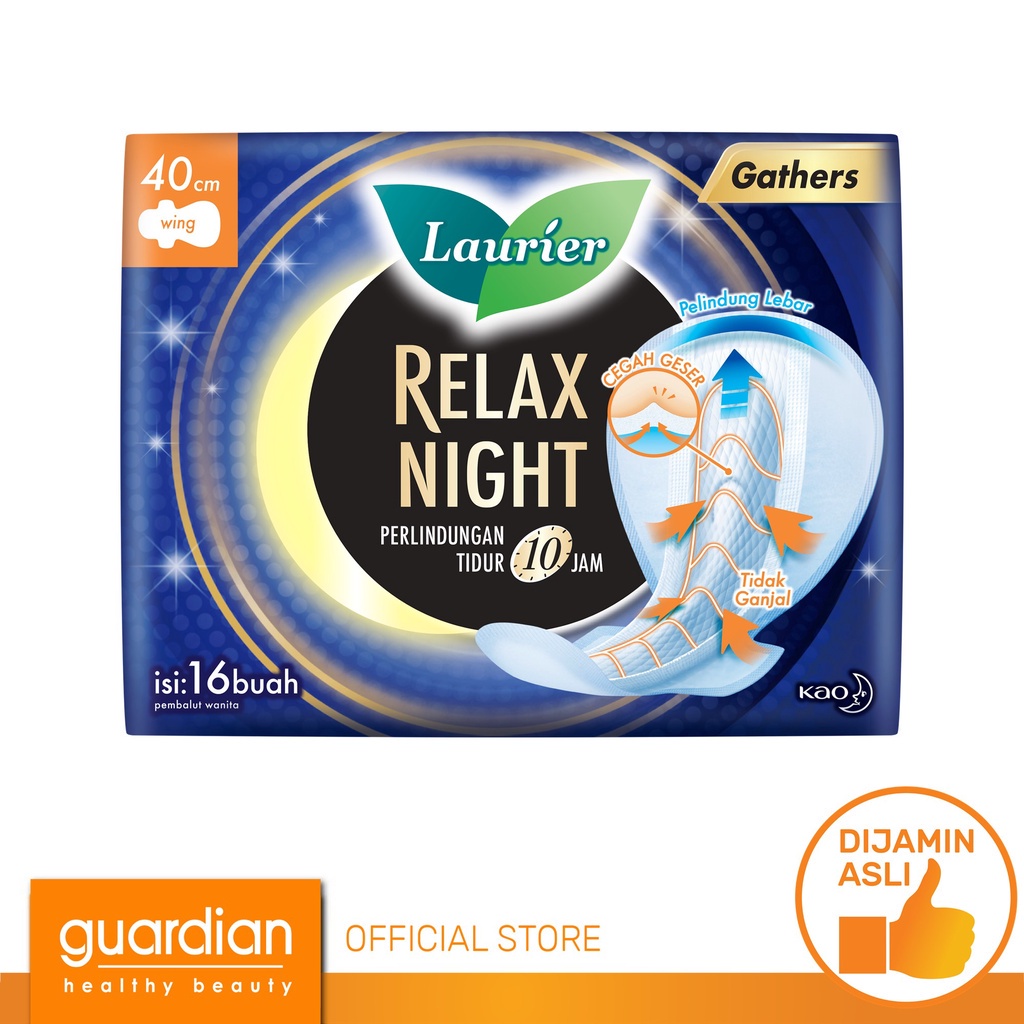 LAURIER Relax Night With Gathers 40cm 16s