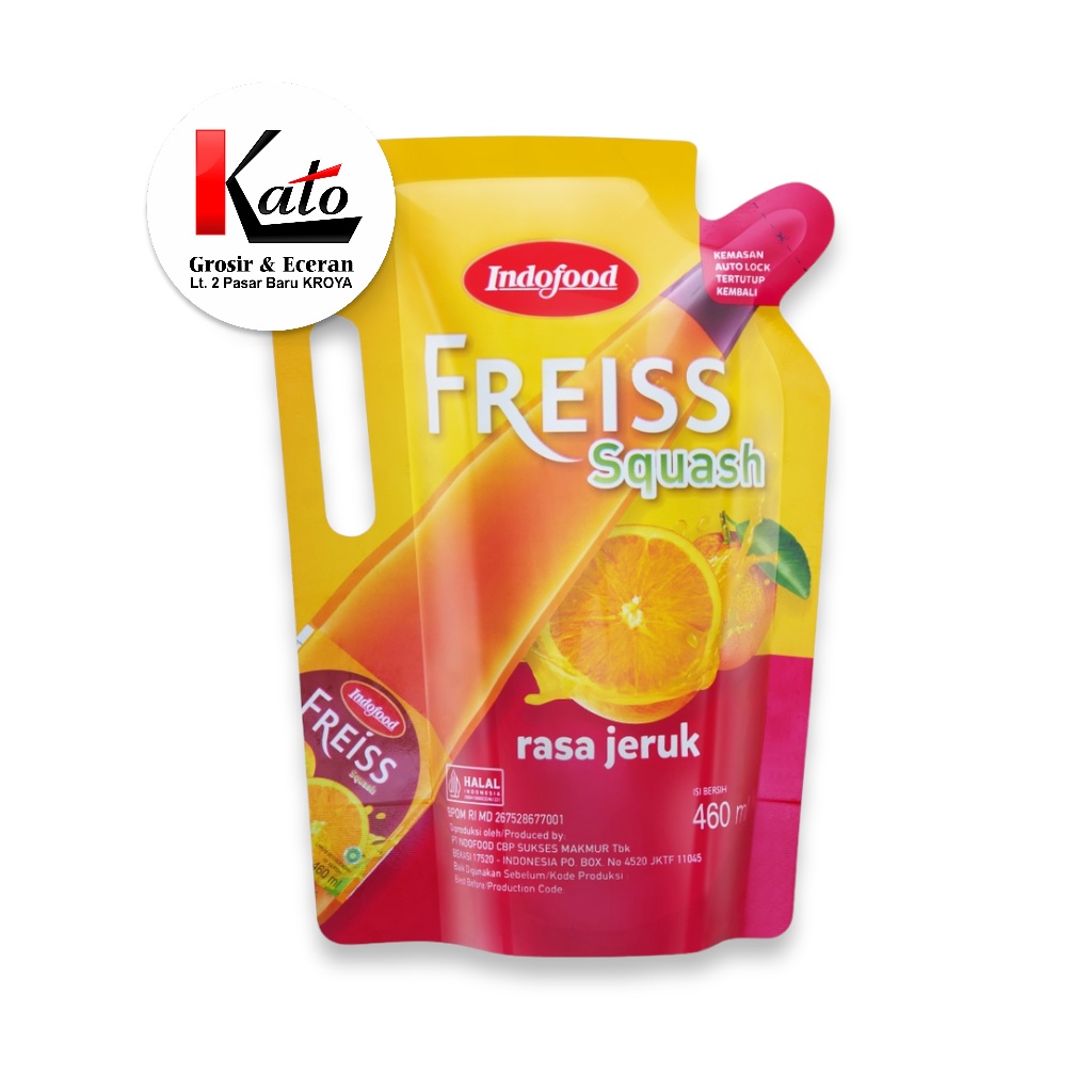 

Sirup Indofood Freiss Syrup Squash Jeruk Pouch 460ml