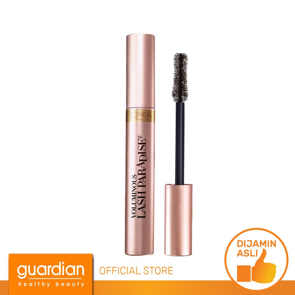 L'OREAL PARIS Voluminous Lash Paradise Waterproof Mascara - Black - Maskara Bulu Mata Lentik Make Up Loreal Tahan Lama