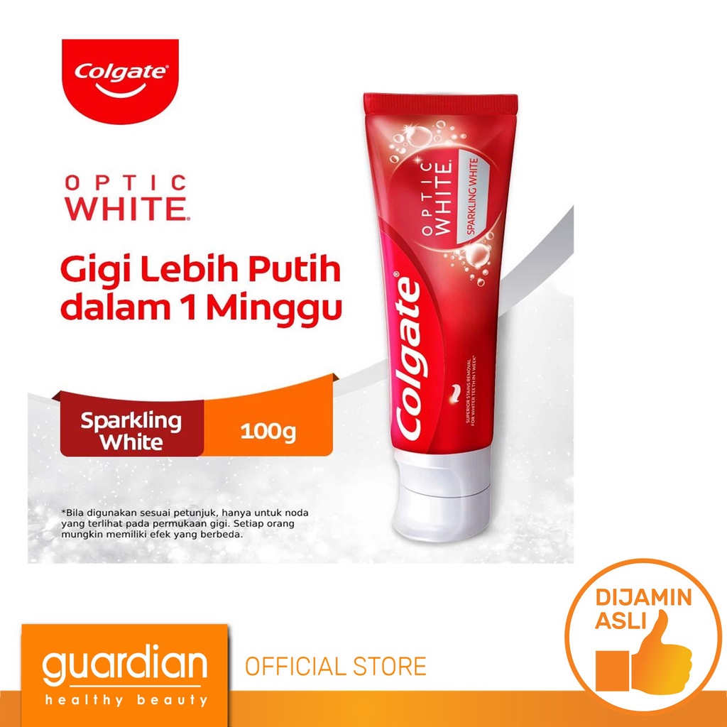 COLGATE Optic White Sparkling White Toothpaste/Pasta Gigi 100g