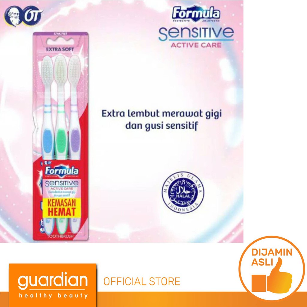 FORMULA Tooth Brush Sensitive Active Care Ext Soft 3S