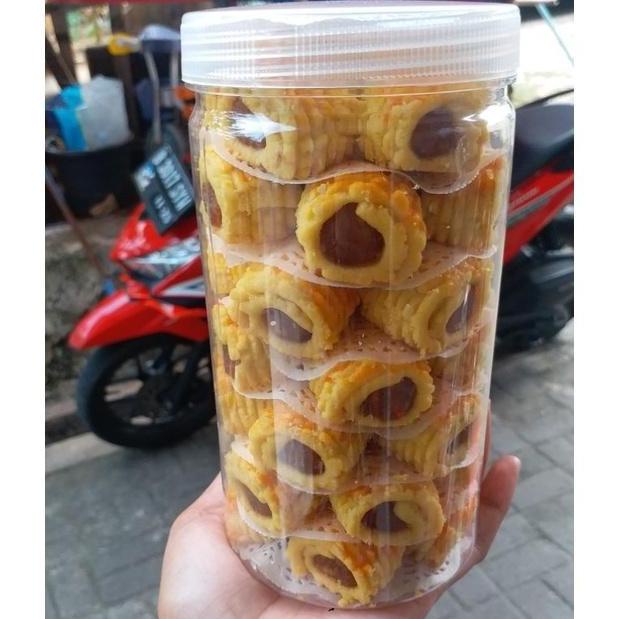 

KUE KERING READY NASTAR GULUNG WISMAN HOMEMADE/KUE LEBARAN/600-650GRAM(TOPLES EL09I09A82L