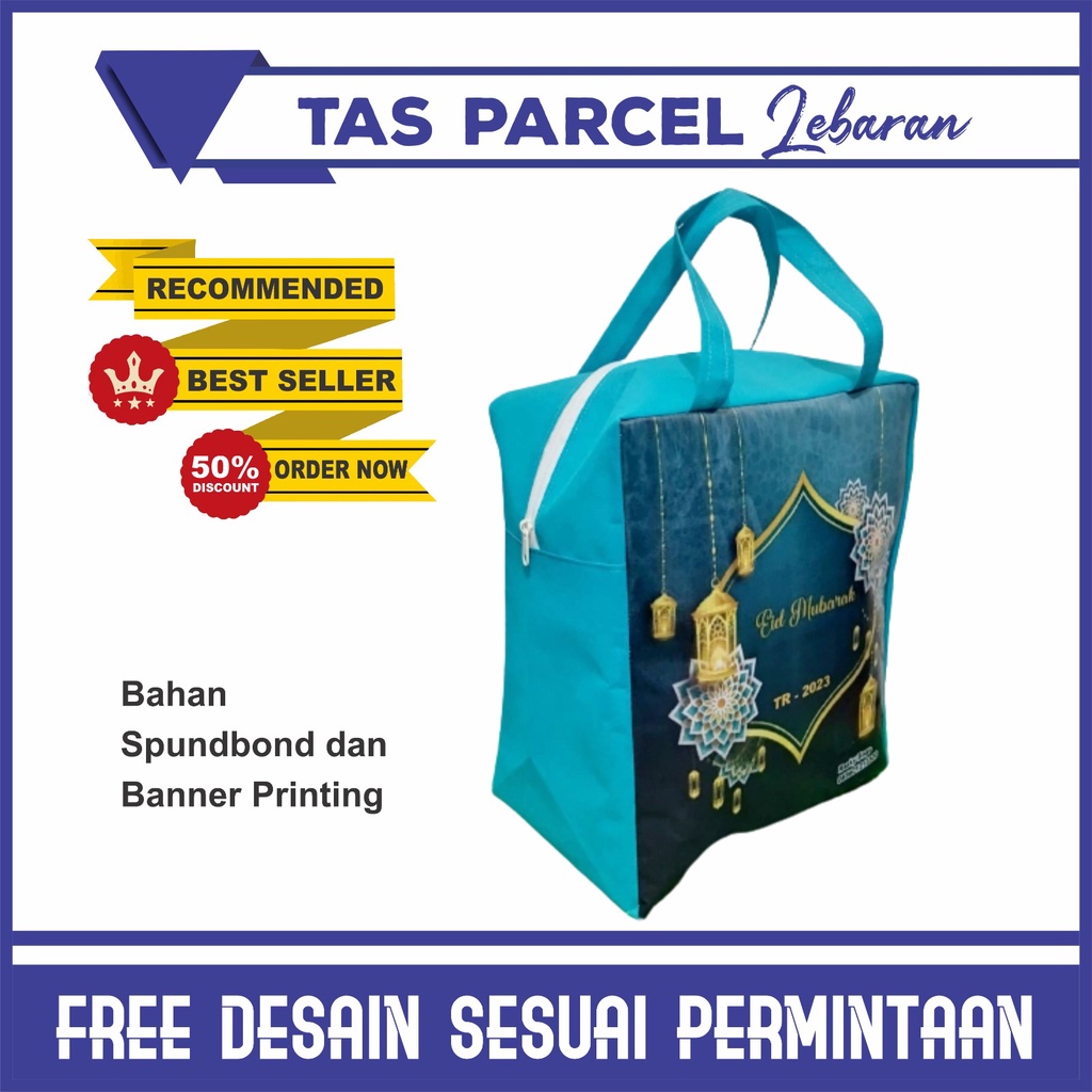 TAS PARCEL LEBARAN / TAS BINGKISAN LEBARAN CUSTOM / TAS RESLETING