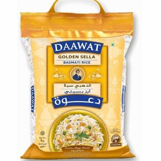 

DAAWAT GOLDEN SELLA BASMATI RICE 5 KG Best Seller