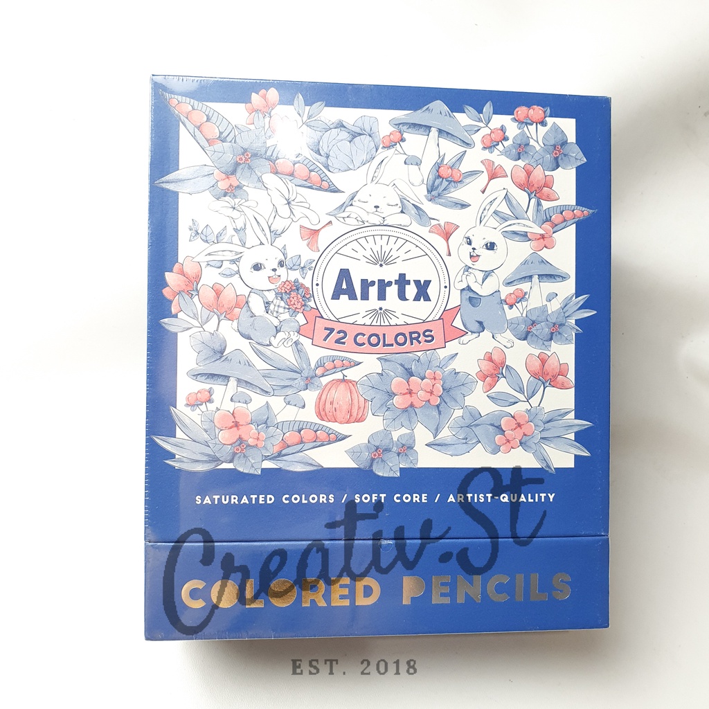 

ARRTX Pensil Warna 72 Pcs Premium Color Pencil Artist Pencils