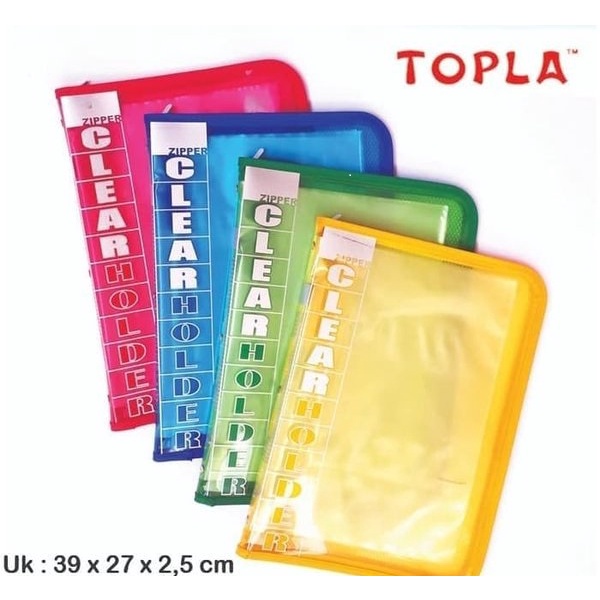 

Zipper File Clear Holder Document Resleting Tebal / Document Keeper File Folder Map Dokumen CH555
