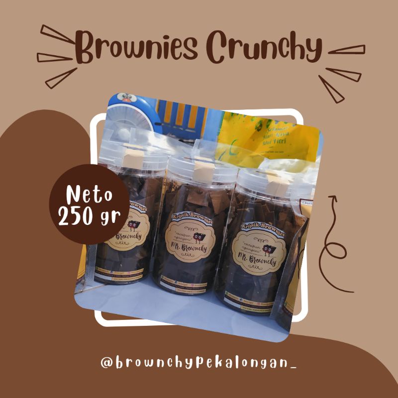 

KRIPIK BROWNIES | BROWNCHY TOPLES | 250 GRAM | OLEH-OLEH PEKALONGAN