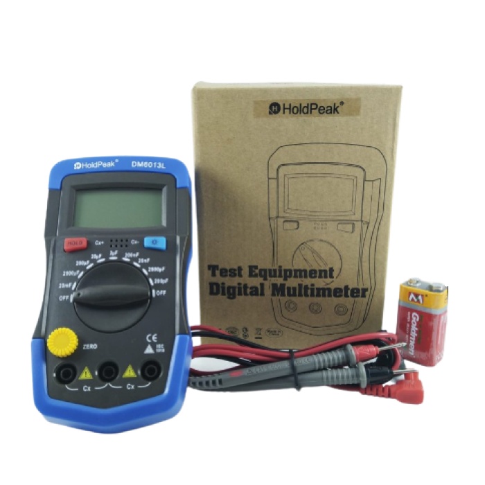 Alat Ukur Kapasitor Holdpeak DM6013L Capasitor Tester Elco Capacitance