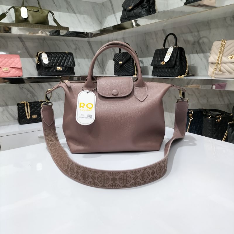RQ Leather - Luna Bag (tas selempang wanita) Tas Kulit Asli Garut