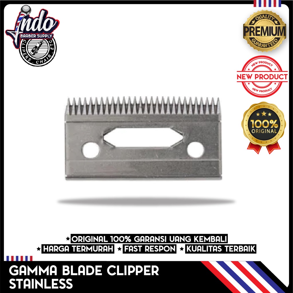 GAMMA BLADE CLIPPER STAGGERED TOOTH ALPHA RYDE STEEL