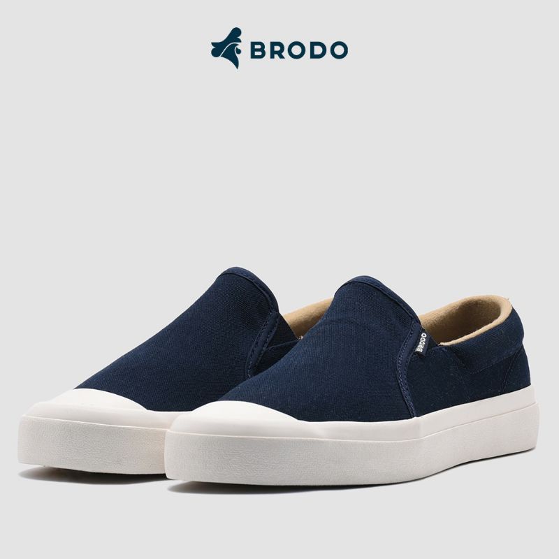 BRODO - Sneakers Vantage V2 Slip On Navy