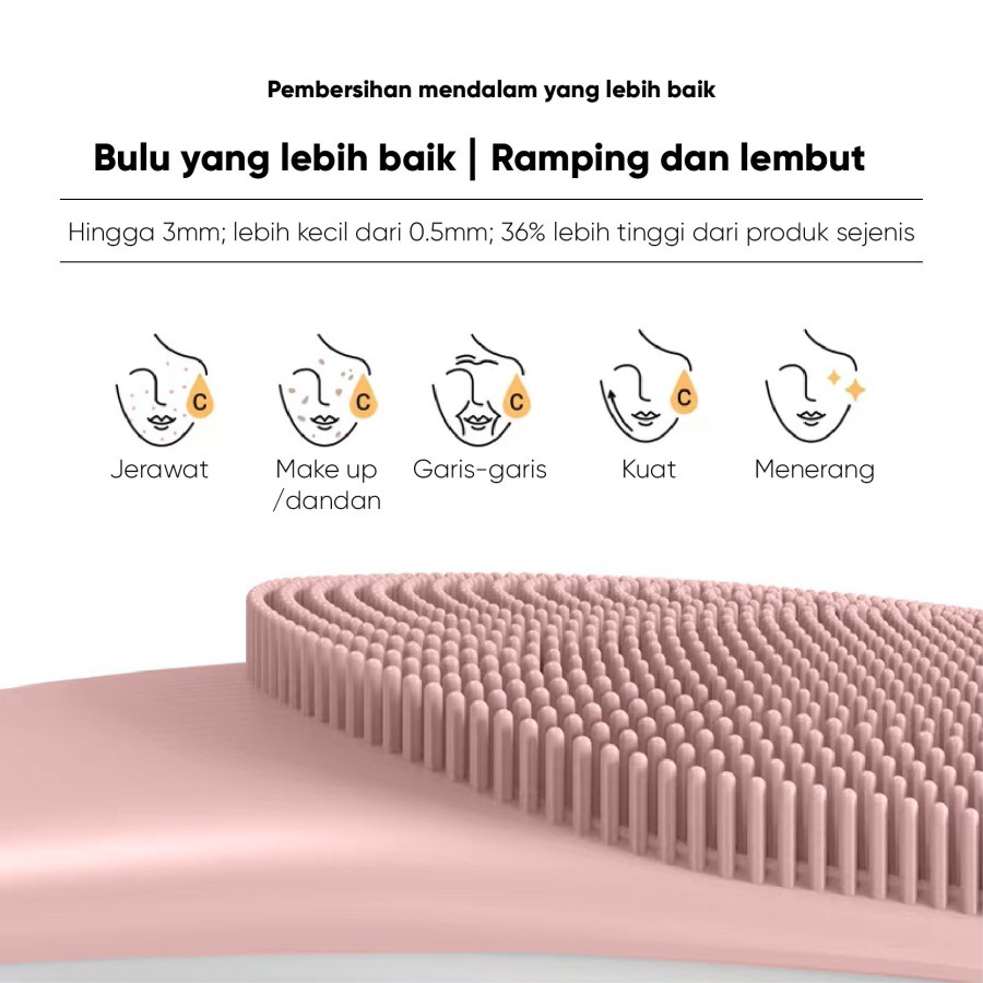 BOMIDI Pembersih Pencuci Muka Wajah FC1 Cleansing Tools Face Clean Pad