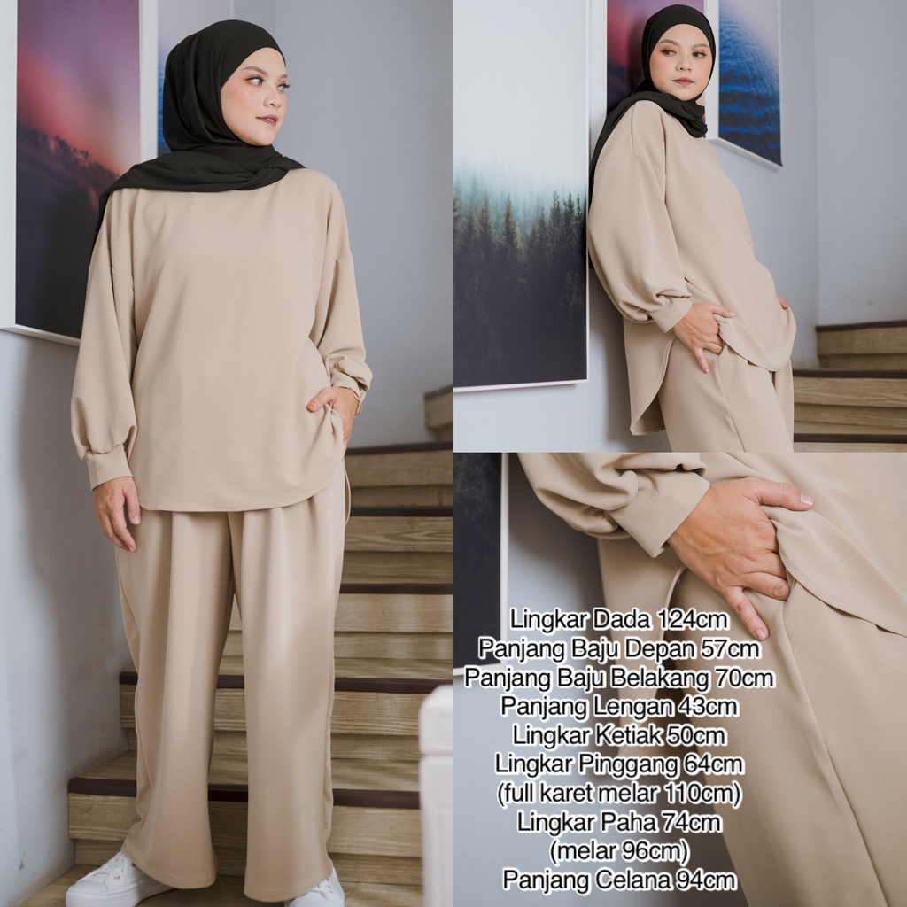 Setelan Wanita Oversize Olyn Set vol. 2