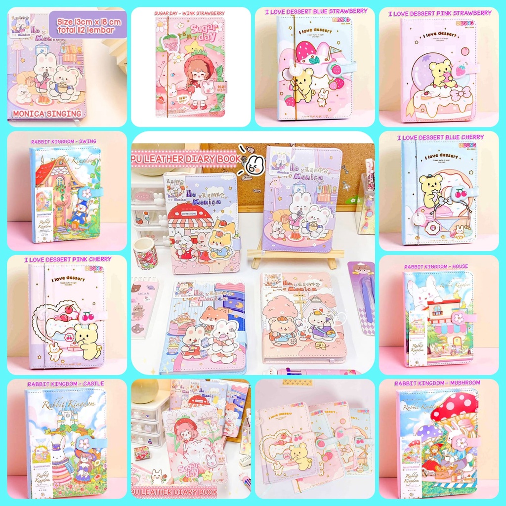 

HS - BUKU DIARY PU LEATHER | BUKU DIARY | JOURNALING SCARPBOOK | HARDCOVER DIARY | BUKU CATATAN | BUKU JURNAL | BUKU LUCU | BUKU ANIME | NOTEBOOK | NOTEPAD | BUKU TULIS | BUKU HARIAN
