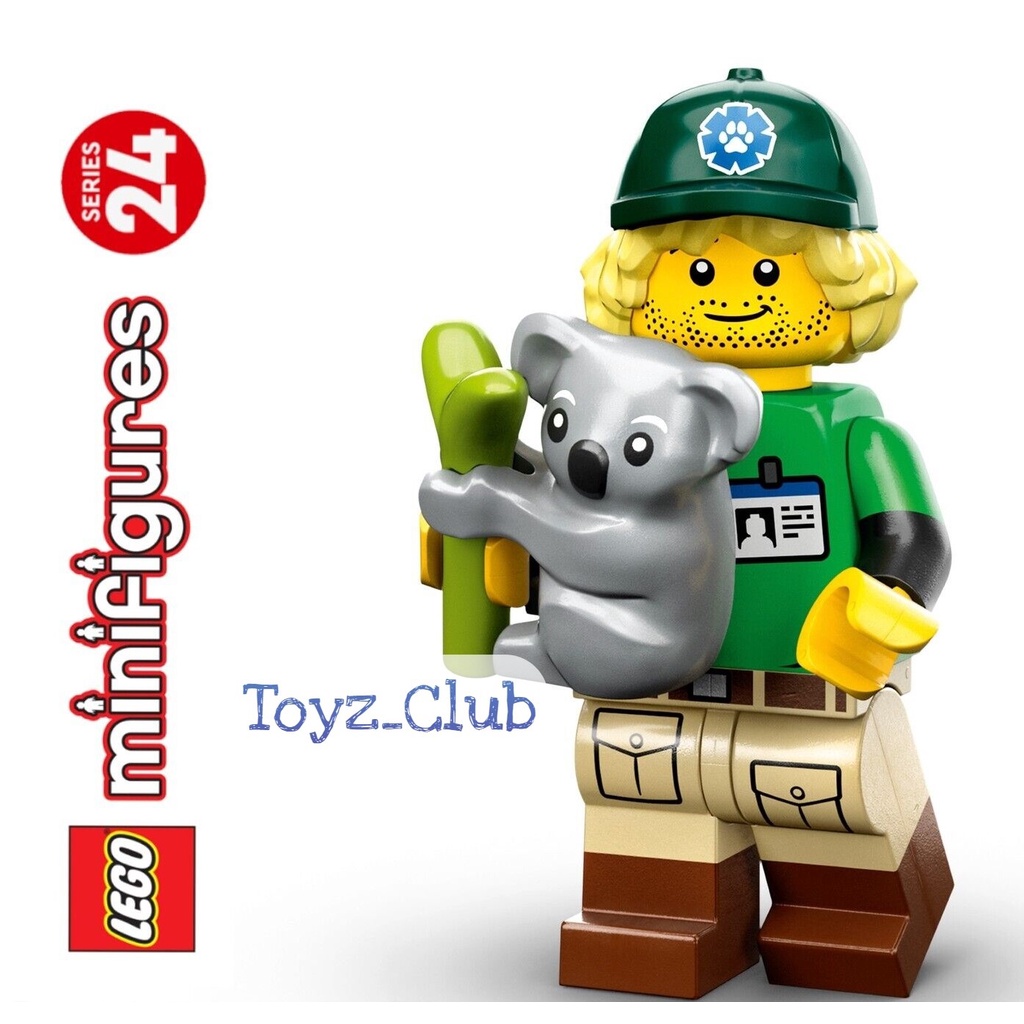 LEGO Minifigures 71037 Series 24 - Conservationist Minifigure Seri No 8 Set Collectible Limited Edit