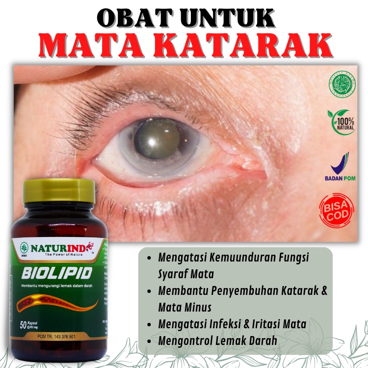 Obat Katarak Tanpa Operasi Herbal Bantu Atasi Mata Katarak Minus Rabun Jauh Solusi Perawatan Penyemb