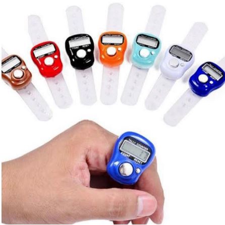 Tasbih Digital Led Alat Hitung FREE BUBBLE Jari Counter Tally Ibadah Mini Import Elektronik Mini Alat Dzikir