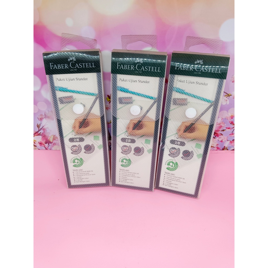 

PAKET UJIAN FABER CASTELL 1 SET
