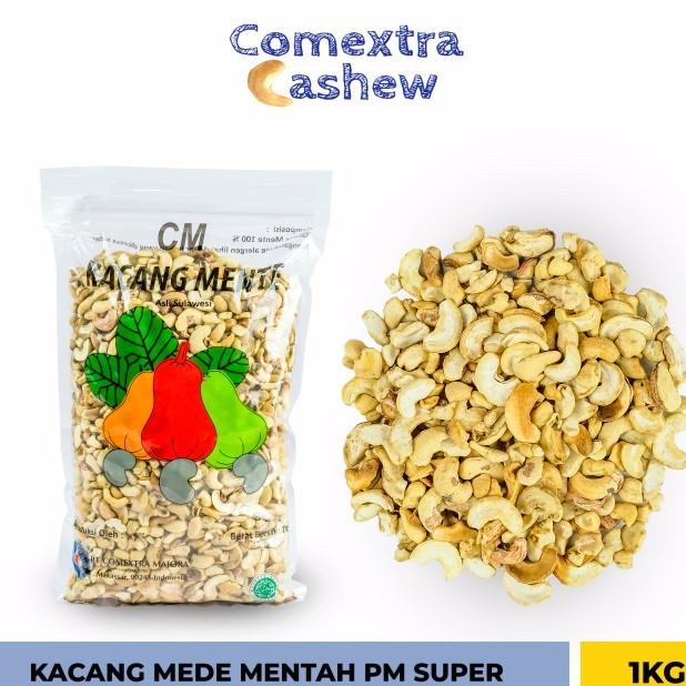 

HRG DISKON Kacang Mede Mentah Pecah Merah Super 1 Kg - Sulawesi Cashew Mente Mete