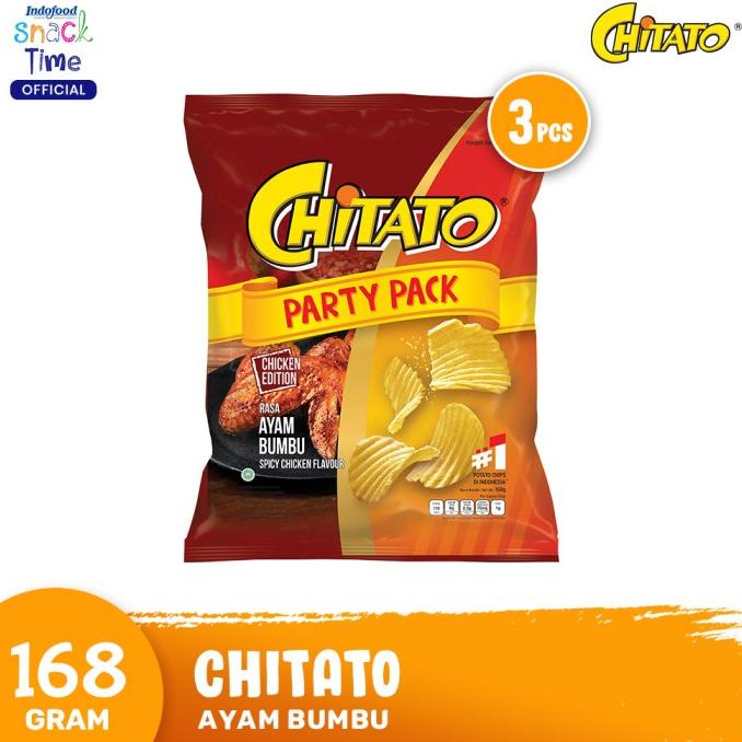 

TERMURAH Chitato Ayam Bumbu 168 Gr - 3 Pcs