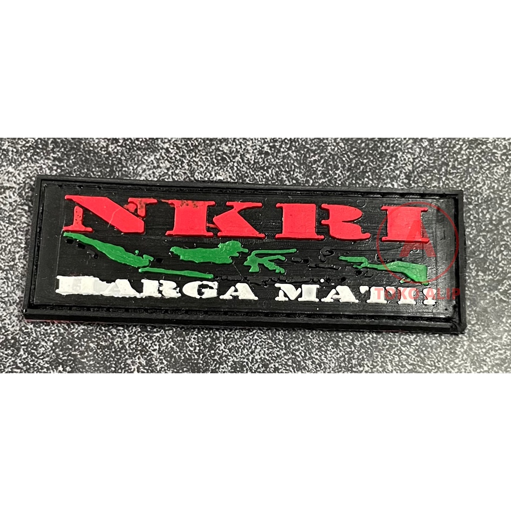 Patch NKRI (Kcl) - Patch Velcro NKRI Harga Mati - Prepetan