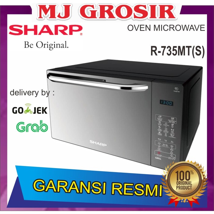Terlaris Promo Oven Microwave Sharp R-735Mt(S) R735Mt