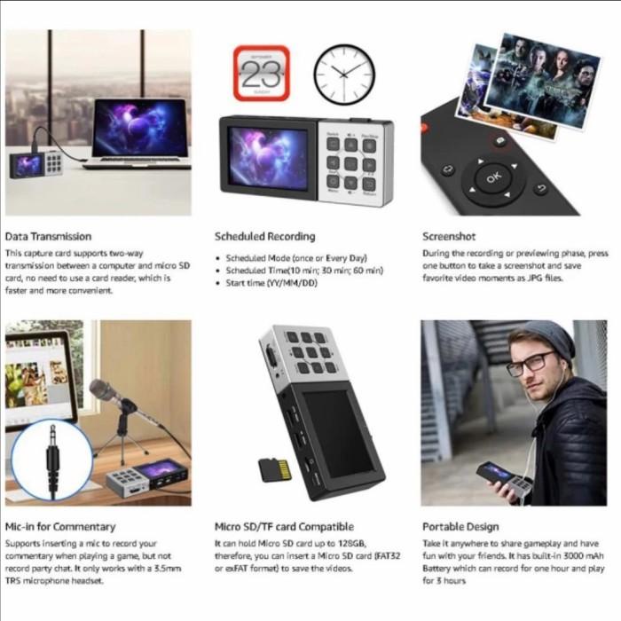 Portable HDMI Video Recorder EZCAP 273A