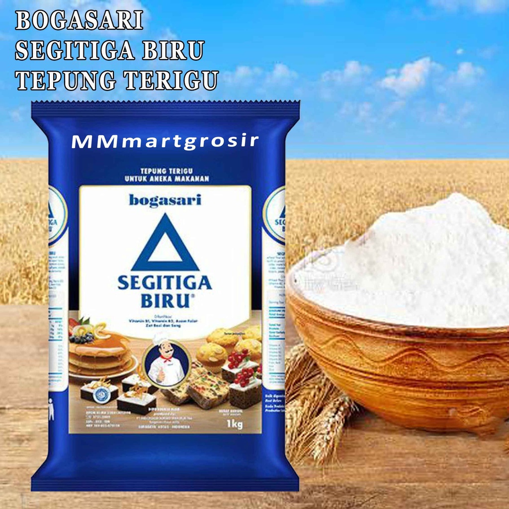 Boga sari / Segitiga biru / Tepung trigu / 1kg