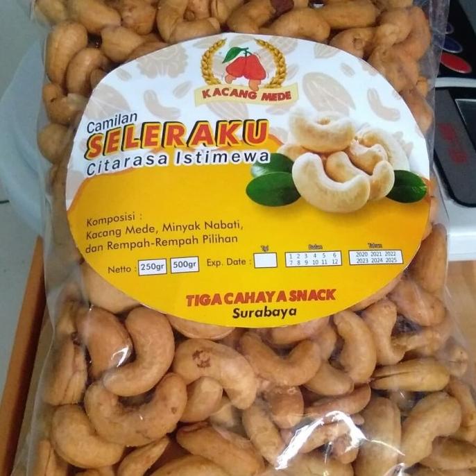 

TERMURAH kacang mede /mete/mente goreng kualitas jumbo 500gram