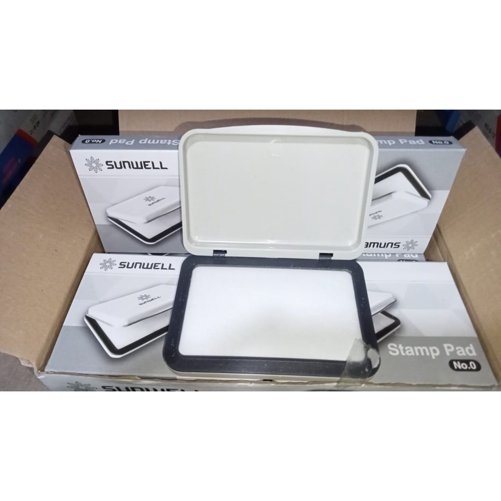 

Bantalan Tinta / Stamp Pad Sunwell No.0