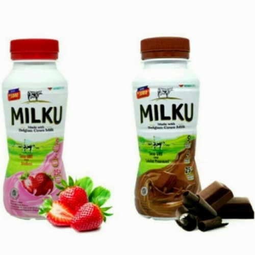 

Susu Milku Botol 200ml Coklat / Strawberry