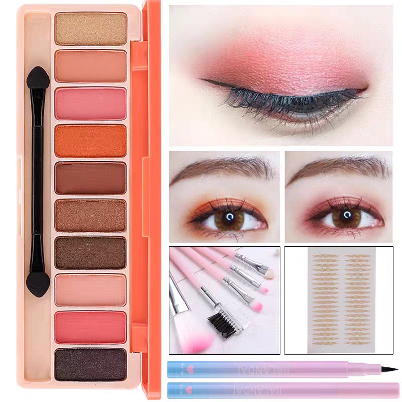 MC-3596 LAMEILA Eyeshadow Play Color Eyes 10 Color Perona Mata