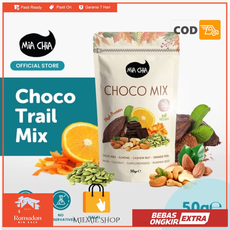 

Healthy Snack Mia Chia Choco Mix 50g