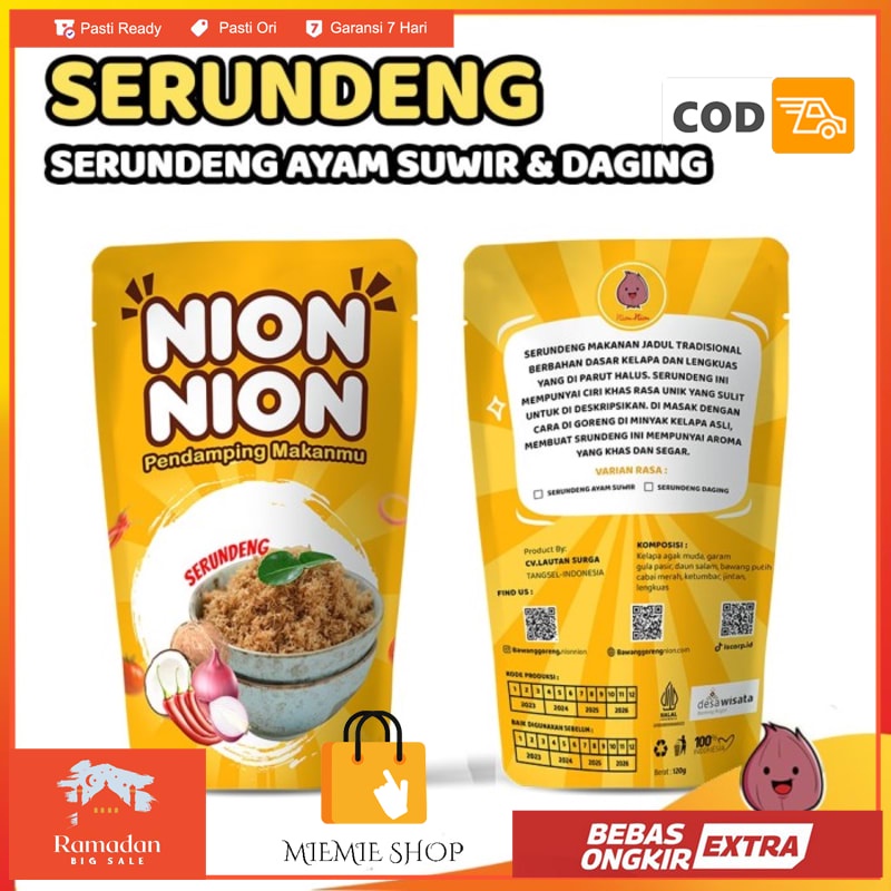 

Bawang Goreng Sumenep Super Premium - Ayam Suwir