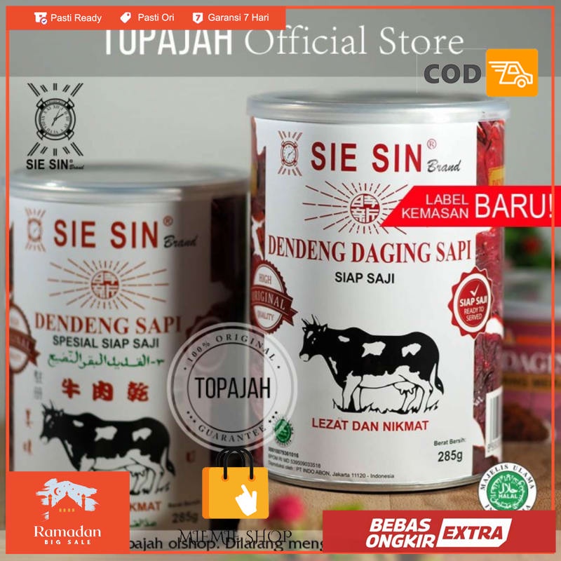 

Dendeng sapi matang ”SIE SIN”brand 285gr HALAL.