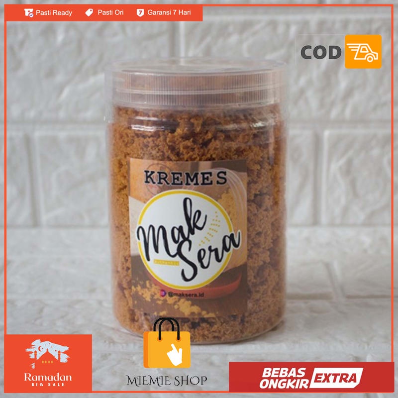 

Kremes Ayam Kriuk Mak Sera 150gram