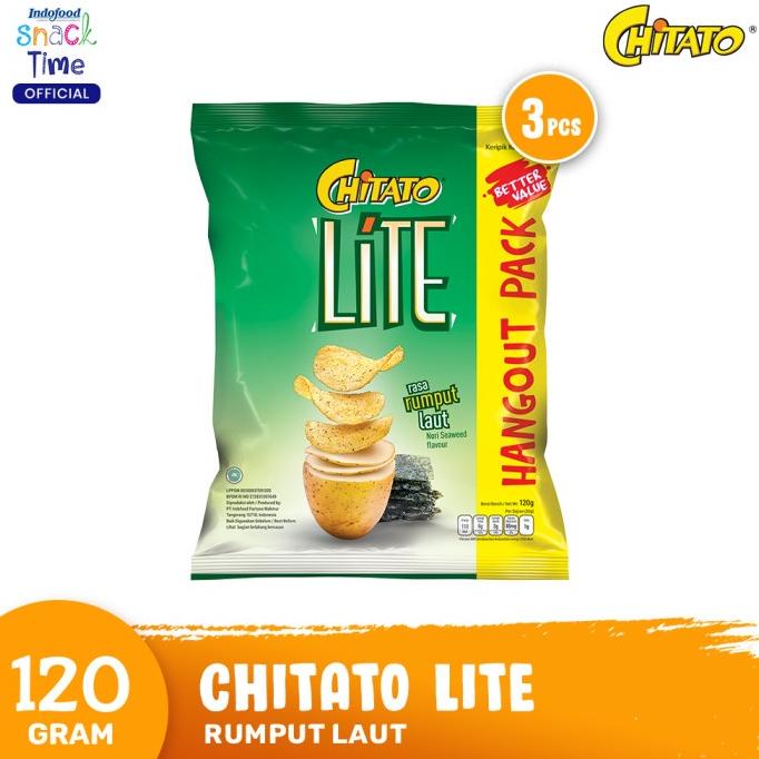 

MURAH Chitato Lite Rumput Laut 120 Gr - 3 Pcs