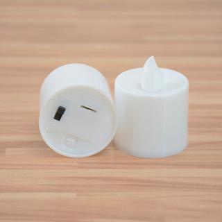 SS Lampu Tidur Led Bentuk Lilin Mini Candle Light Lamp Dekorasi Kamar Tidur Rumah Warna Warni Dekorasi Portable