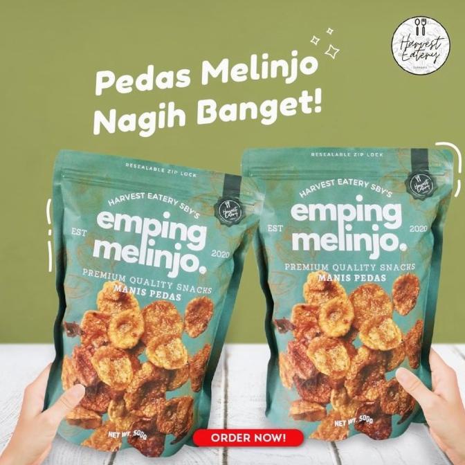 

HRG DISKON Harvest emping melinjo manis pedas 500 gram