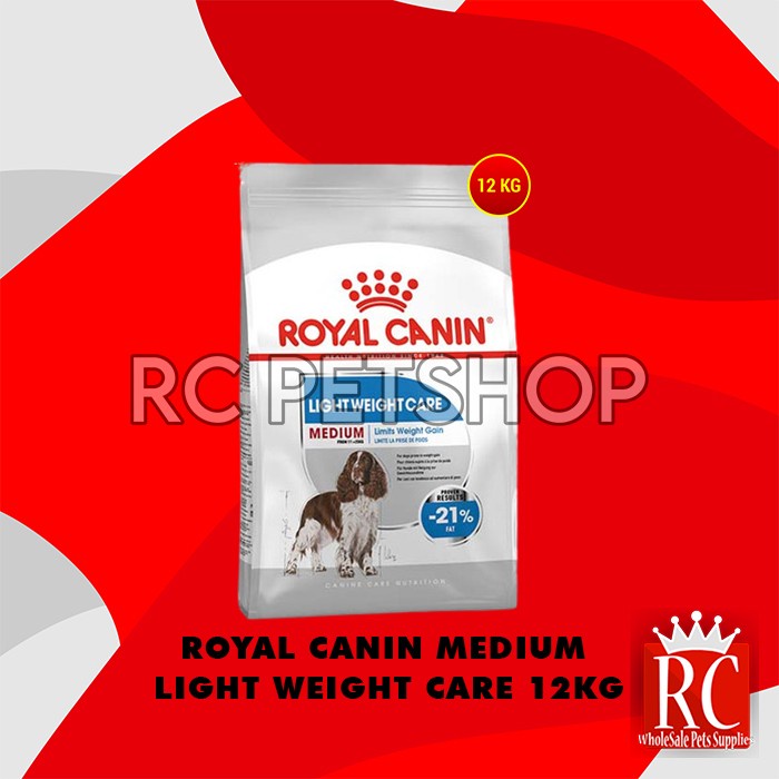 Makanan Anjing Royal Canin Medium Light Weight Care 12 KG