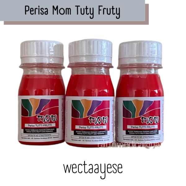 

Mom Perisa Essence Tutti Frutti Es Permen Karet Tuty Fruty 40 Ml Untuk ES / Minuman / KUE / PUDDING / ES SIRUP PERMEN KARET