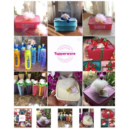 Paket Hampers Parcel  Lebaran ari Raya Idul Fitri Tupperware Original New Random
