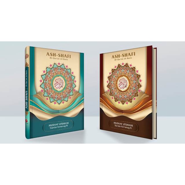 A4 AL QURAN Mushaf Ash Shafi Al-Quran 20 Baris - CBS